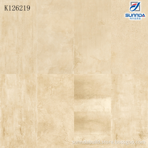 compound paving design cement look different texture beige color glazed rustic porcelain floor tiles